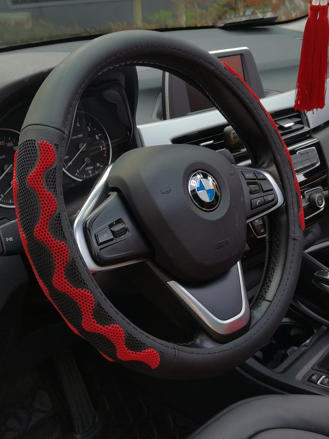 Fur Steering Wheel Cover with Lights and High Quality