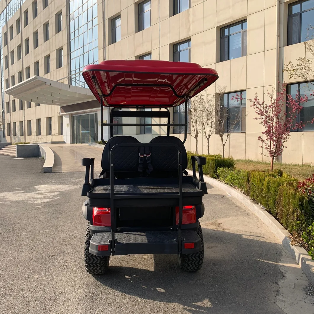 China Manufacturer Wholesale 100/120km Mileage Lead Acid/Lithium Battery 48V/60V/72V 2, 4, 6, 8, 10 Seats/Seater Hunting Golf Cart/Buggy/Car, Club Car