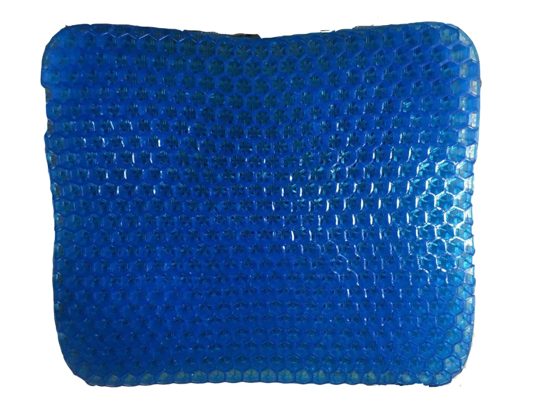 Silicone Foldable Portable Super Soft Car Sedentary Anti-Hemorrhoid Office Chair Sofa Honeycomb Outdoor Gel Seat Cushion