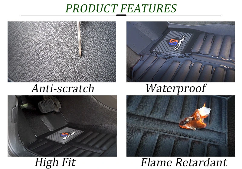 Newest Car Carpet Design-Style Luxury Car Floor Mat Universal Waterproof Car-Mats