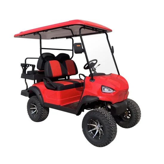 Chine Fabricant Vente en gros 100/120km Kilométrage Plomb Acide/Batterie au lithium 48V/60V/72V 2, 4, 6, 8, 10 sièges/chasse Golf Cart/Buggy/voiture, Club Car