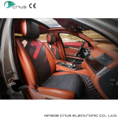 Coussin de siège de voiture en cuir pour personnes âgées adultes