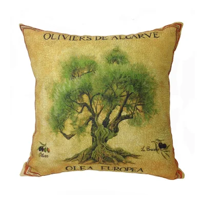 Taie d'oreiller imprimée par meubles mous d'Amazone 45*45cm housse de coussin de haute qualité adaptée aux besoins du client